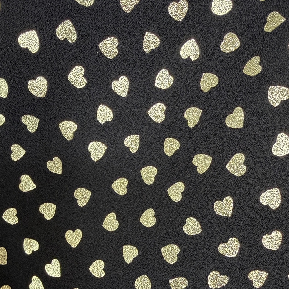 J. Crew Factory Black and Gold Flirty 90’s Y2K Dress Size 4 - Picture 6 of 9